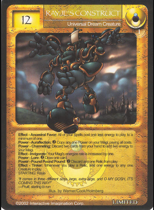 Rayjes Construct - Foil